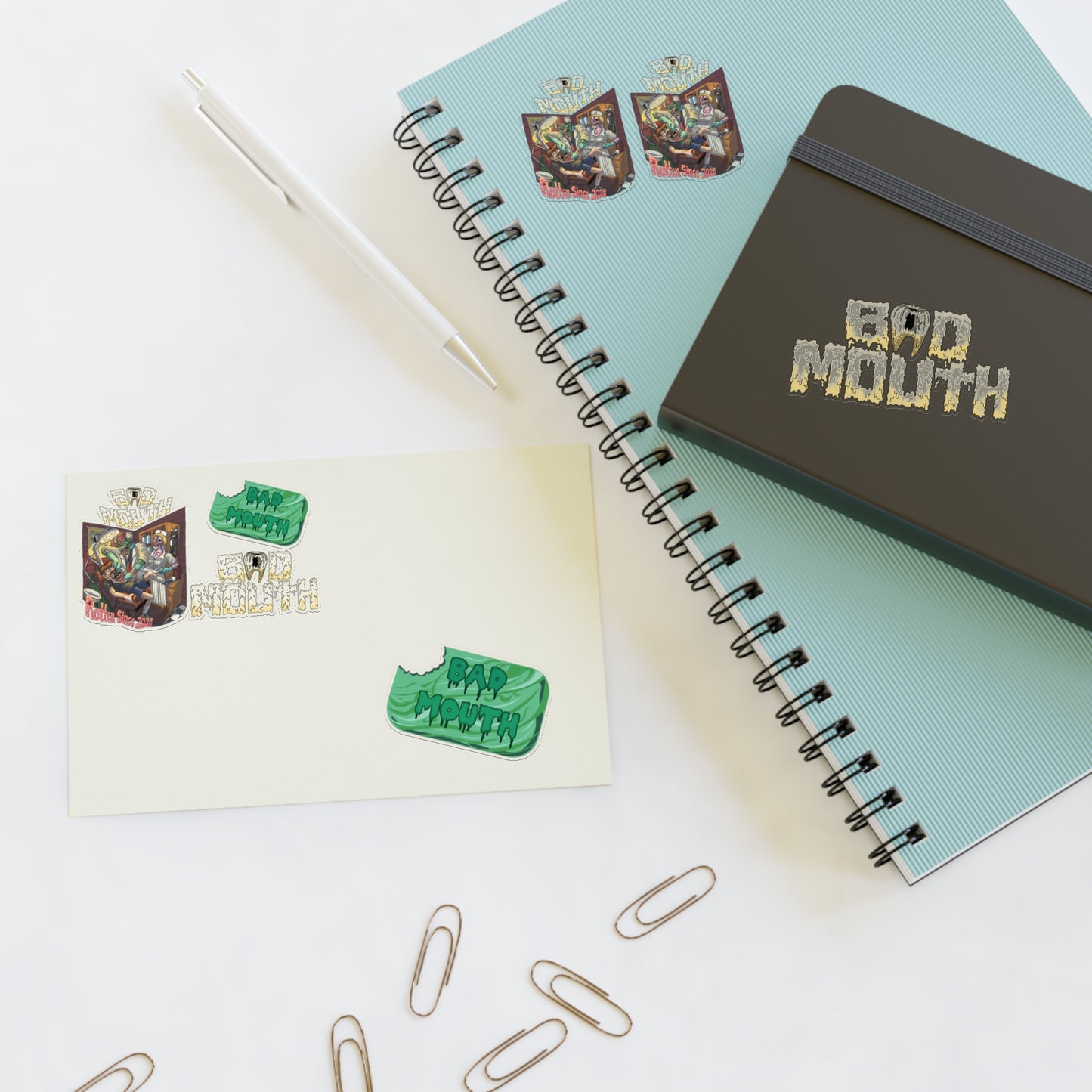 BadMouth Sticker Sheet