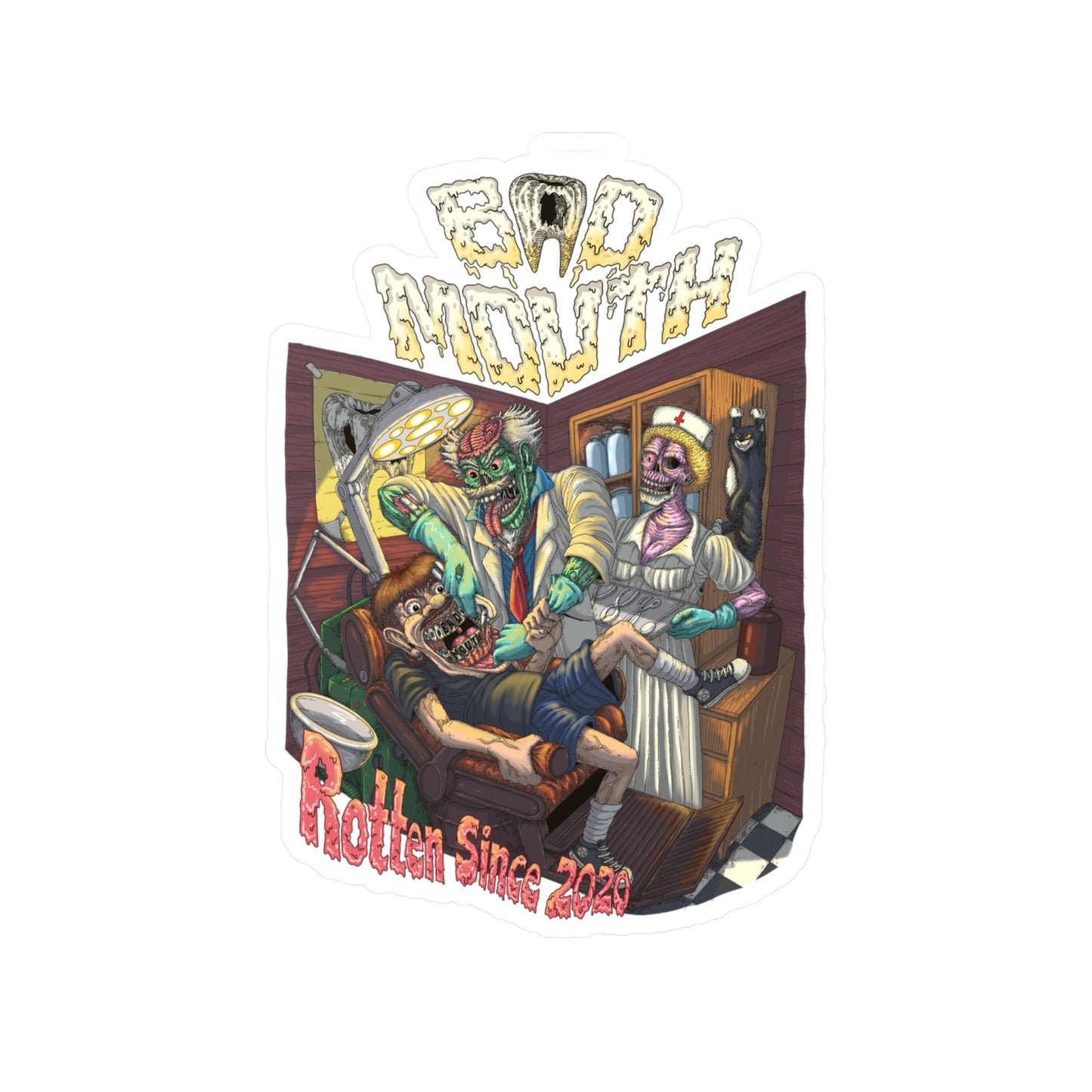 BadMouth "Dentist" Sticker