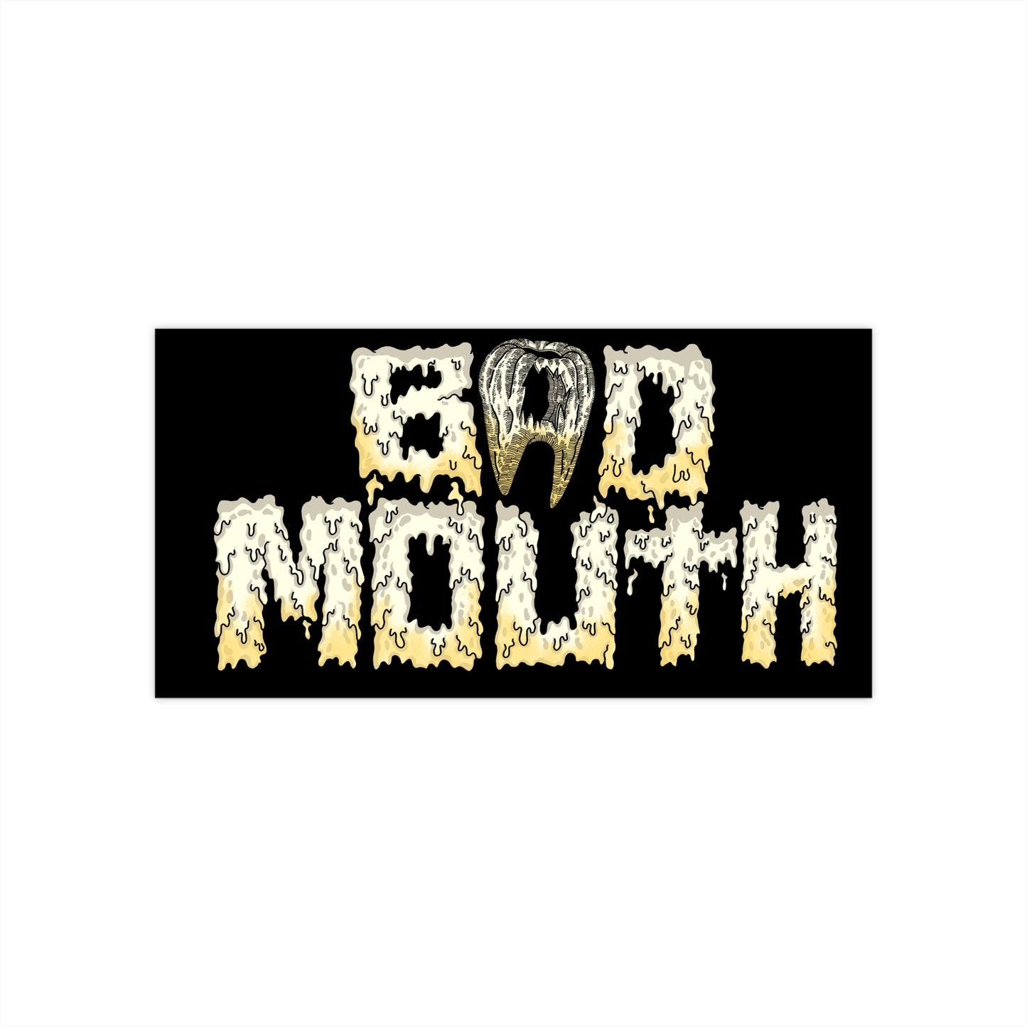 BadMouth Bumper Sticker