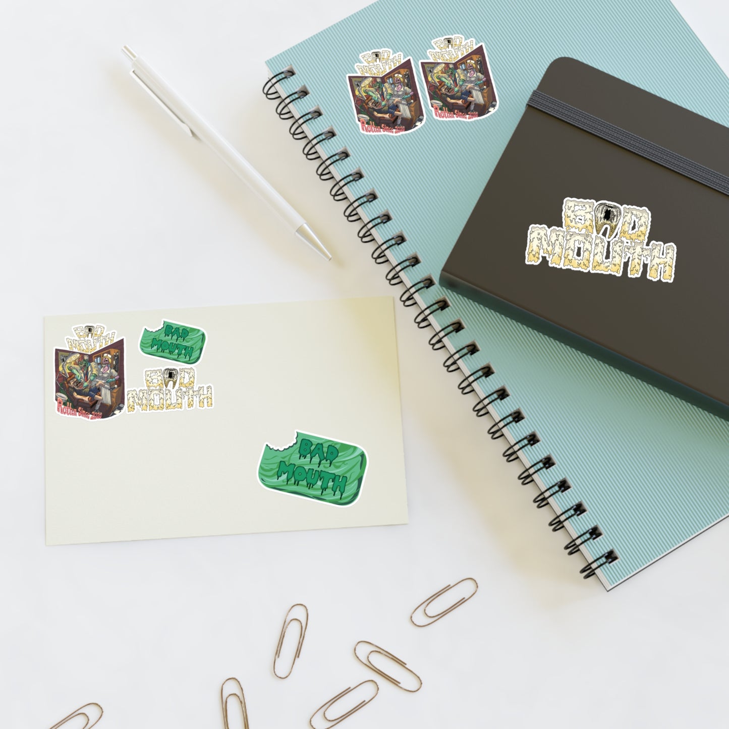 BadMouth Sticker Sheet
