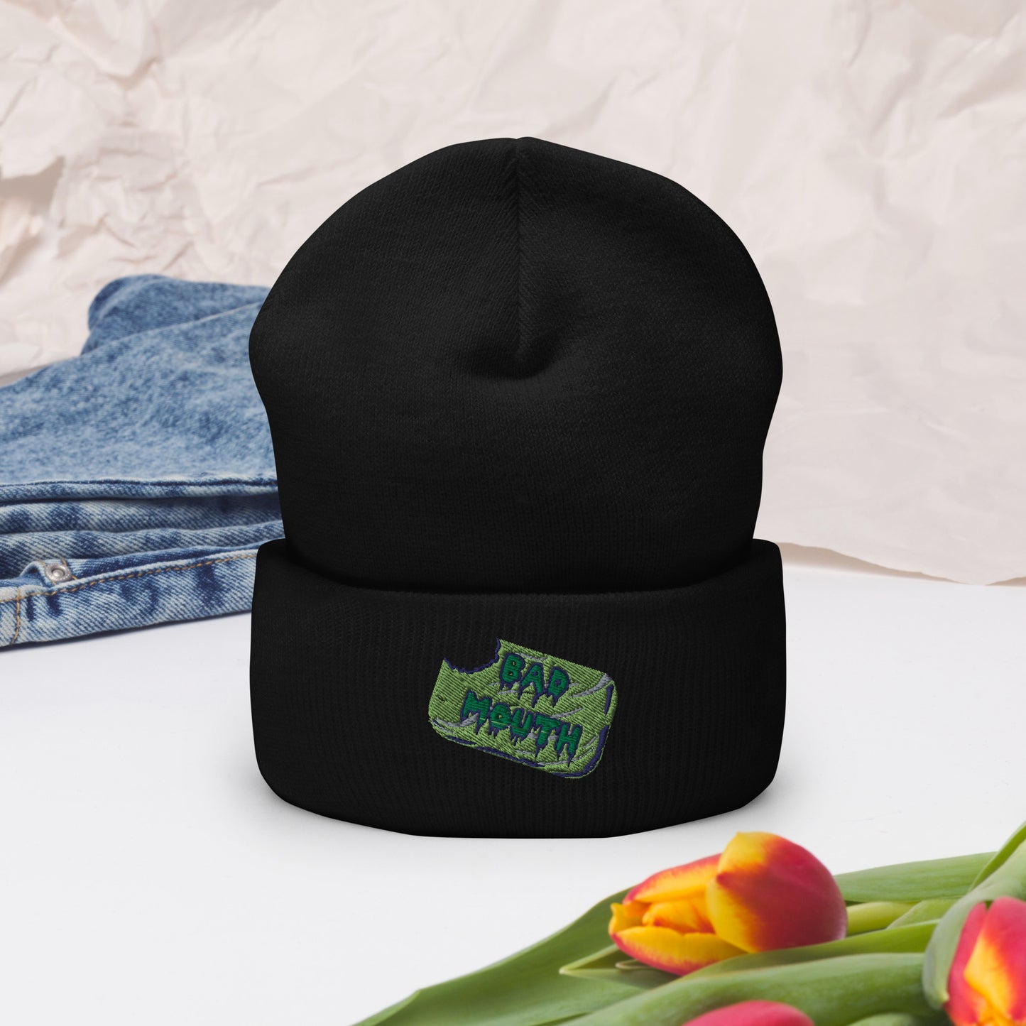 Cuffed BadMouth Soap Beanie