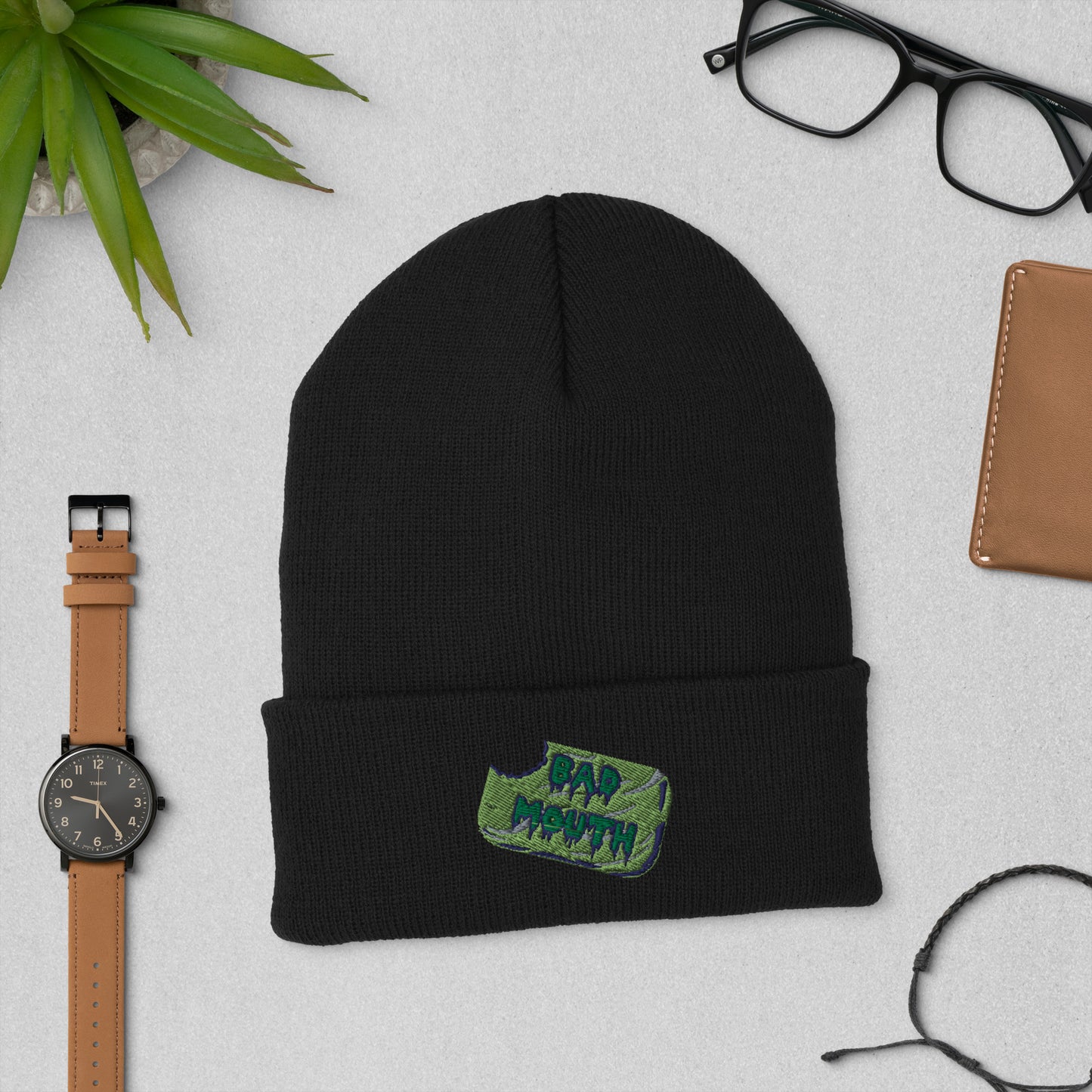 Cuffed BadMouth Soap Beanie