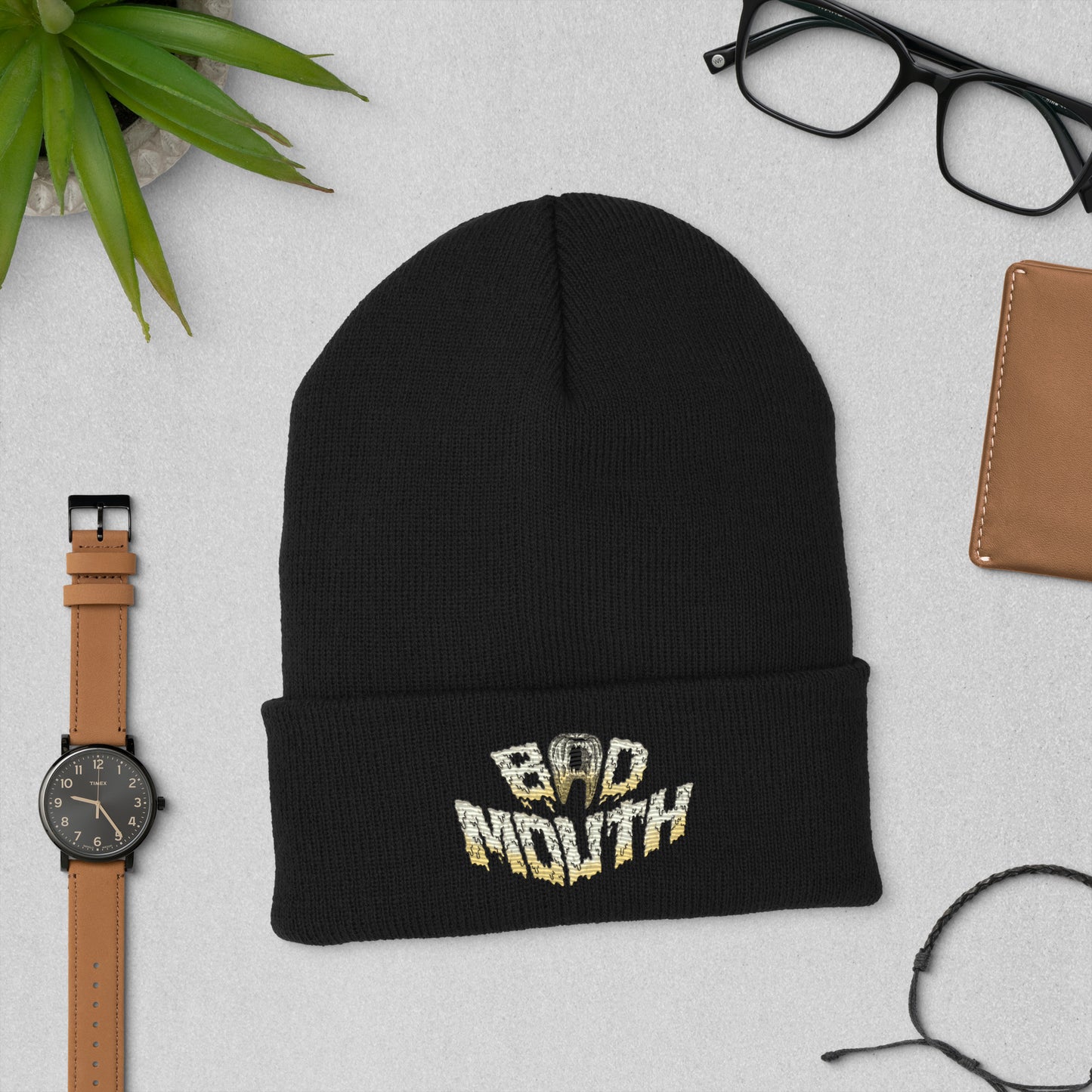Cuffed BadMouth Beanie