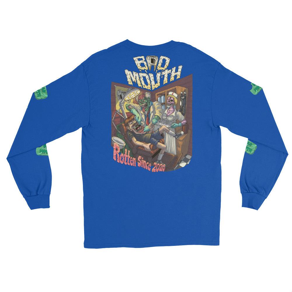 BadMouth "Dentist w/ Soap" Design Long sleeve