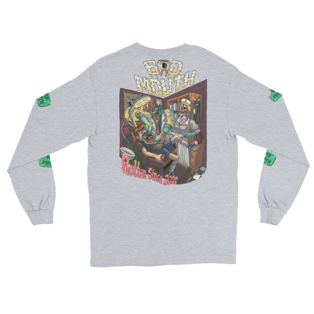 BadMouth "Dentist w/ Soap" Design Long sleeve