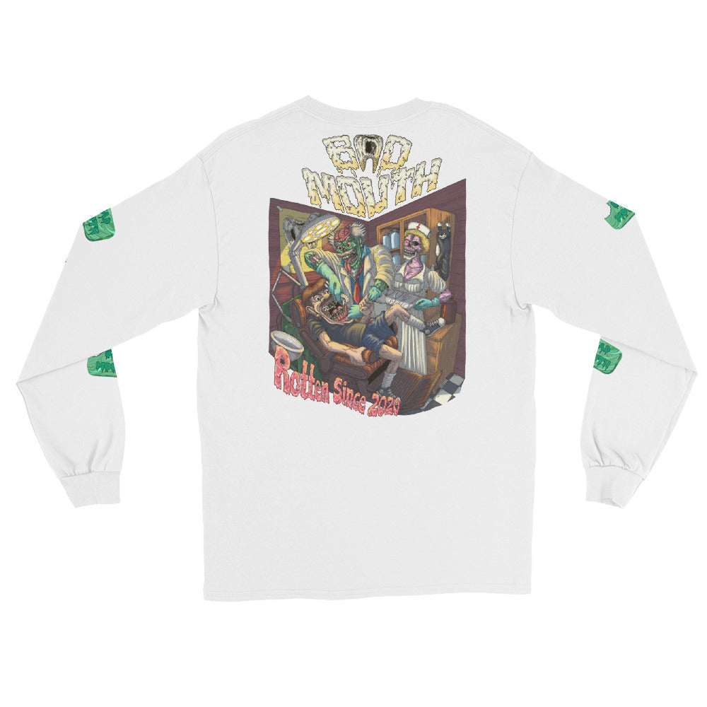 BadMouth "Dentist w/ Soap" Design Long sleeve