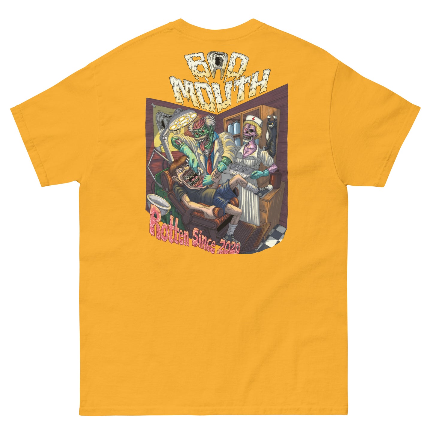 Unisex BadMouth "Dentist" tee