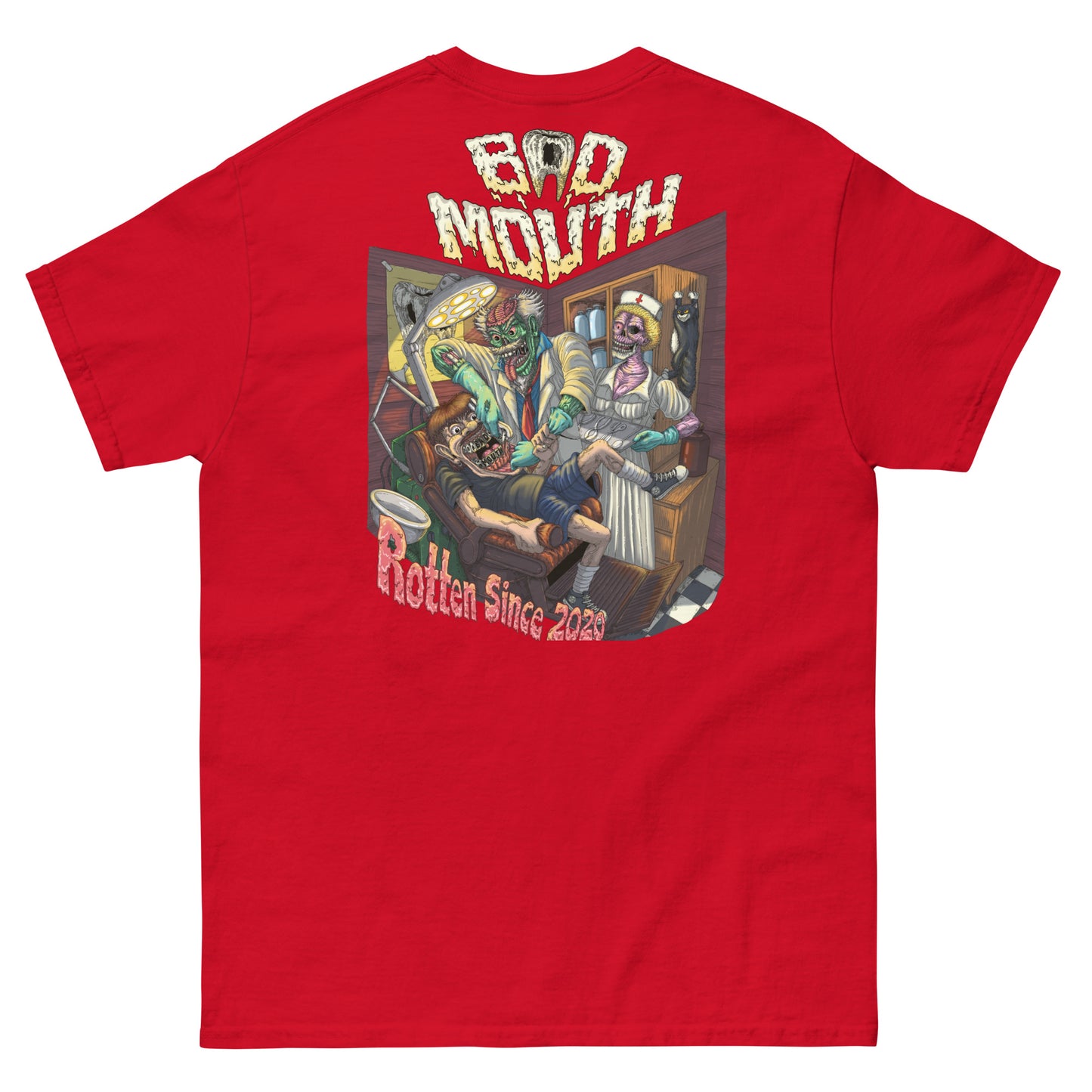 Unisex BadMouth "Dentist" tee
