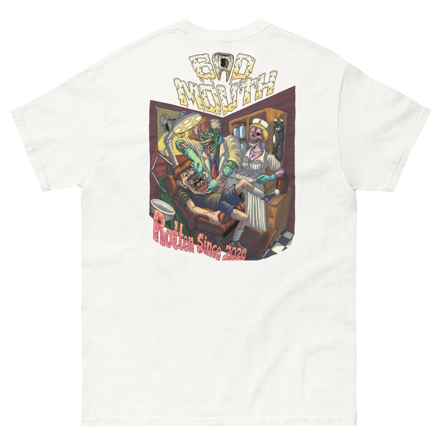 Unisex BadMouth "Dentist" tee